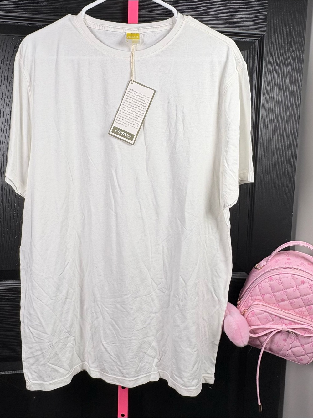 ONNO White Short Sleeve Crew Tee